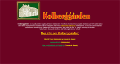Desktop Screenshot of kolberggaarden.com